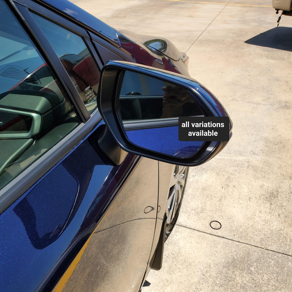 New | Corolla 2019-2022 | Blue print | Passenger | Toyota | Side View Mirror