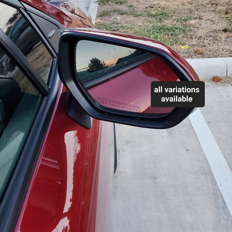 NEW | Corolla 2019-2022 | Barcelona Red Metallic | Passenger | Side View Mirror  | For Toyota