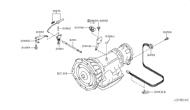 New | 2010-2014 For Titan Nissan | Vehicle Speed Sensor | Transmission