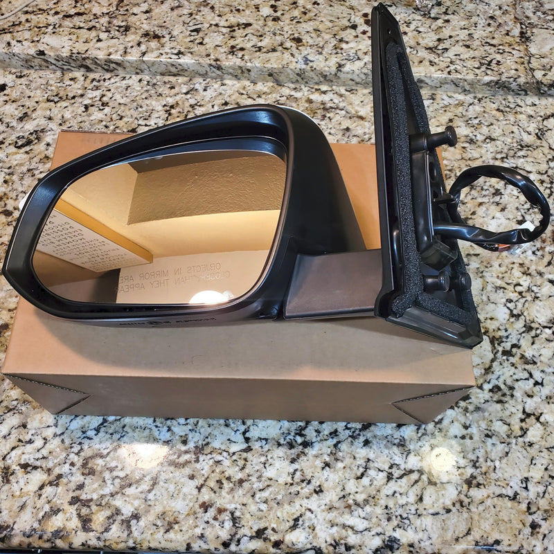 New | 2016-2022 Tacoma | Grey/Gray | Driver | Toyota | Side View Mirror | With Blinker
