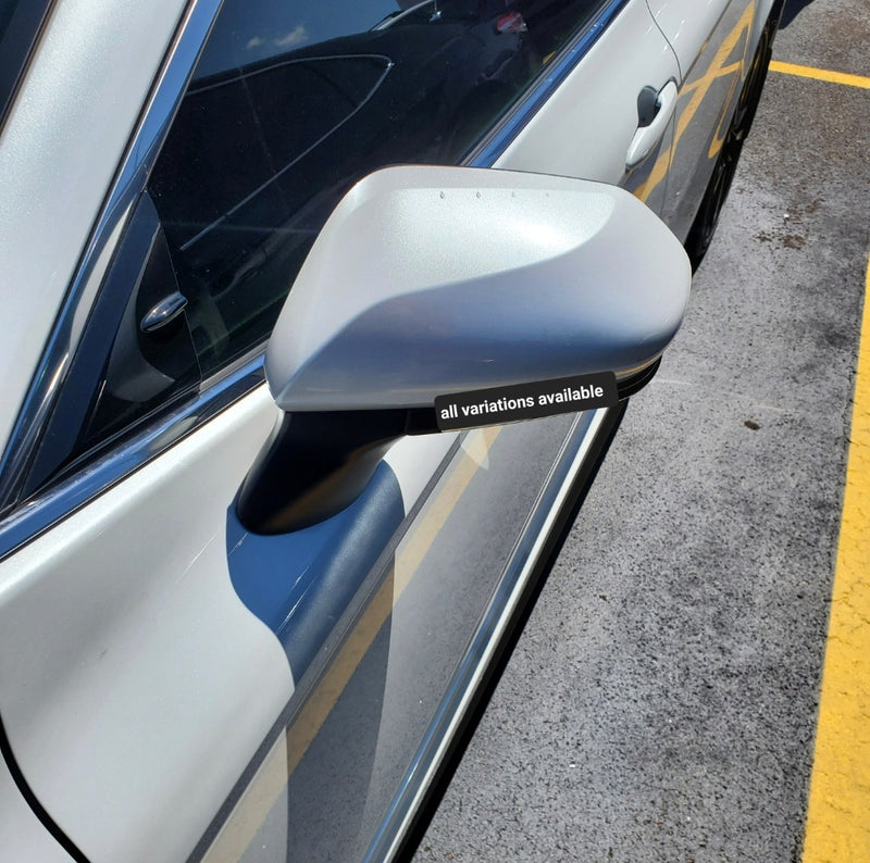 New | 2018-2022 Camry | Wind Chill Pearl White | Driver | Toyota | Side View Mirror
