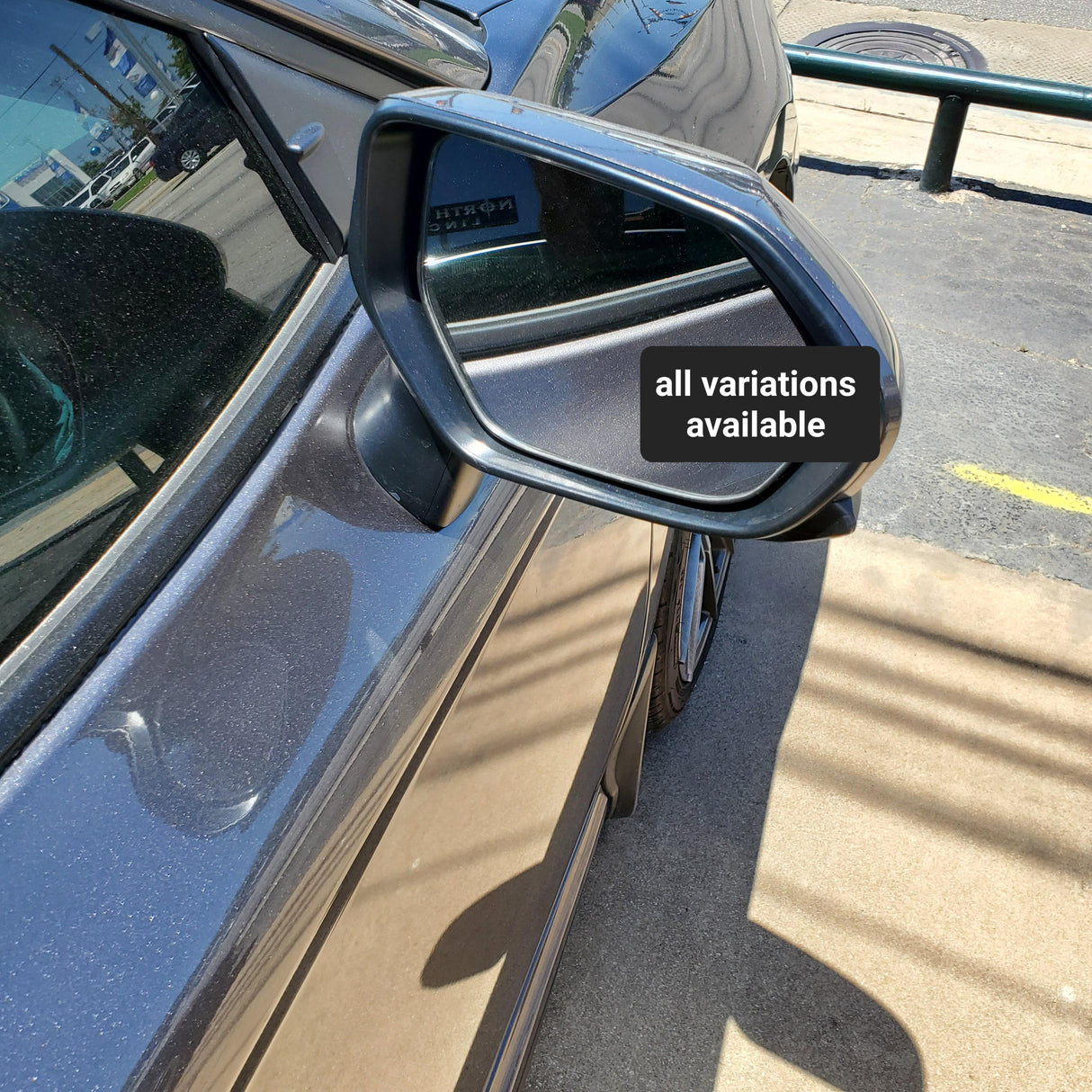 New | Camry 2018-2021 | Predawn Grey Metallic | Passenger | Toyota | Side View Mirror