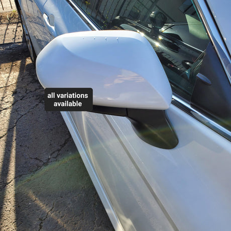 New | Camry 2018-2021 | Super White | Side View Mirror | Toyota | Passenger