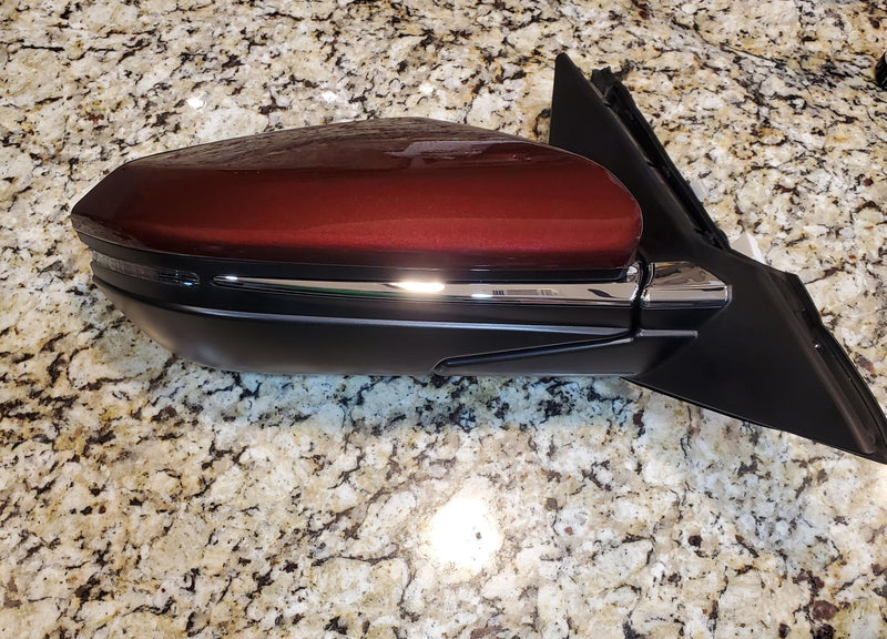 New | 2019, 2020, 2021 Insight | With Blinker | Carnilian Red Pearl | Passenger | Honda | Side View Mirror