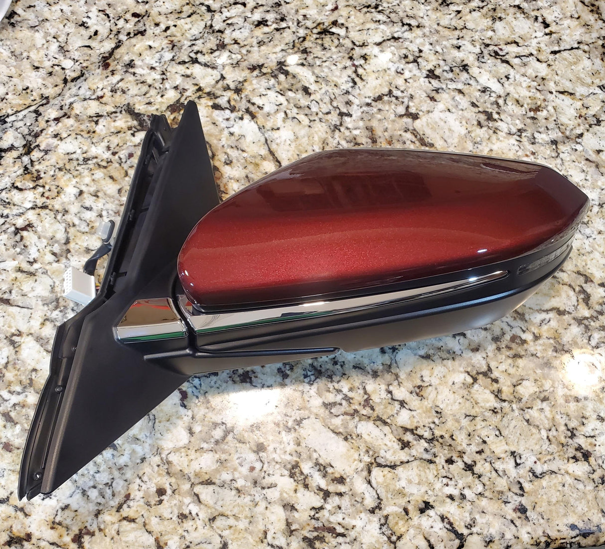 New | 2019-2021 Insight | With Blinker | Carnilian Red Pearl | Driver | Honda | Side View Mirror