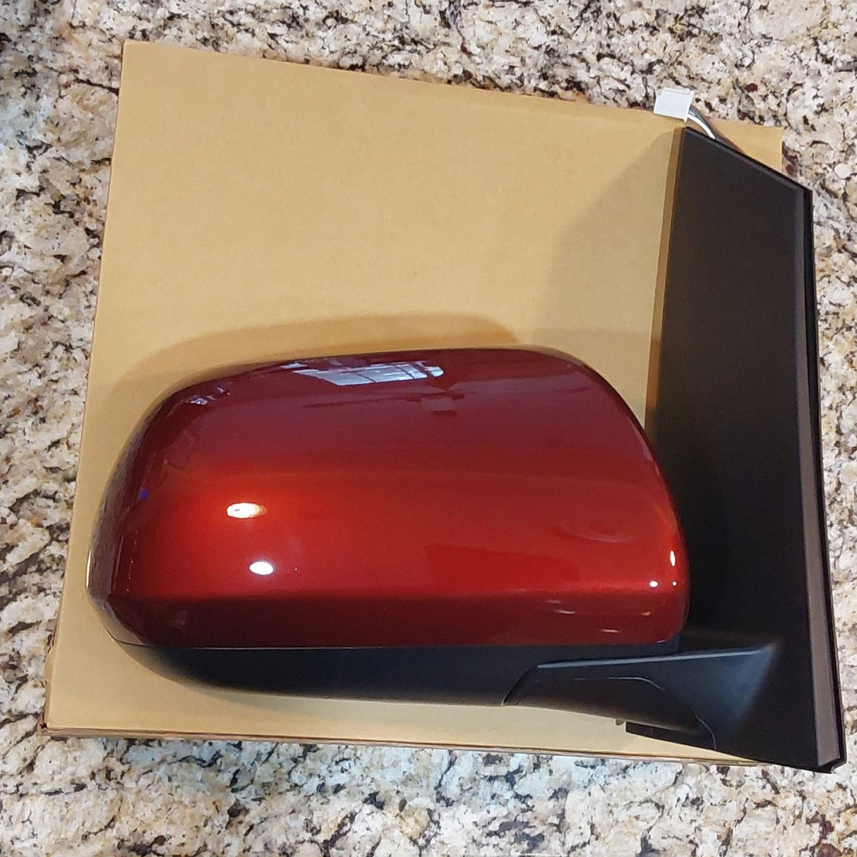 2015, 2016, 2017, 2018, 2019, 2020 Sienna | Salsa Red Pearl | Passenger | Toyota | Side View Mirror, 15, 16, 17, 18, 19, 20