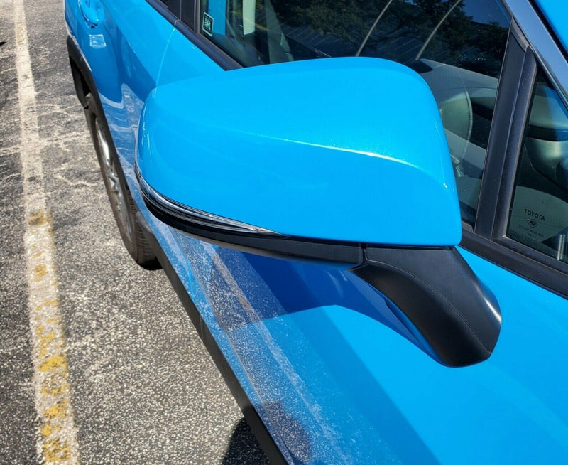 New Side Mirror  | For Toyota Rav4 2019-2022 | Blindspot | Passenger | Blue Flame