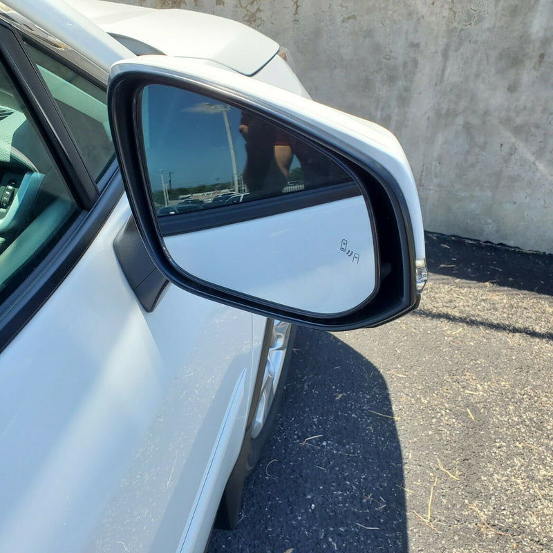 New side mirror  | For Toyota Rav4 2019-2022 | Blindspot | Passenger | Super White