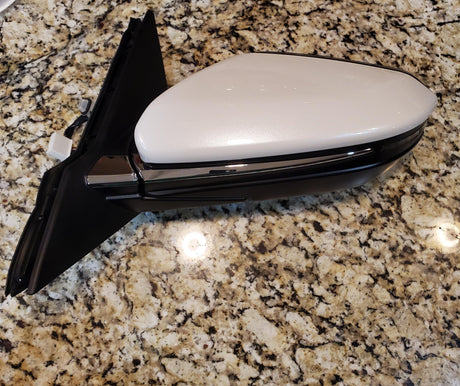 New | 2019-2021 Insight | With Blinker | Platinum White Pearl | Driver | Honda | Side View Mirror