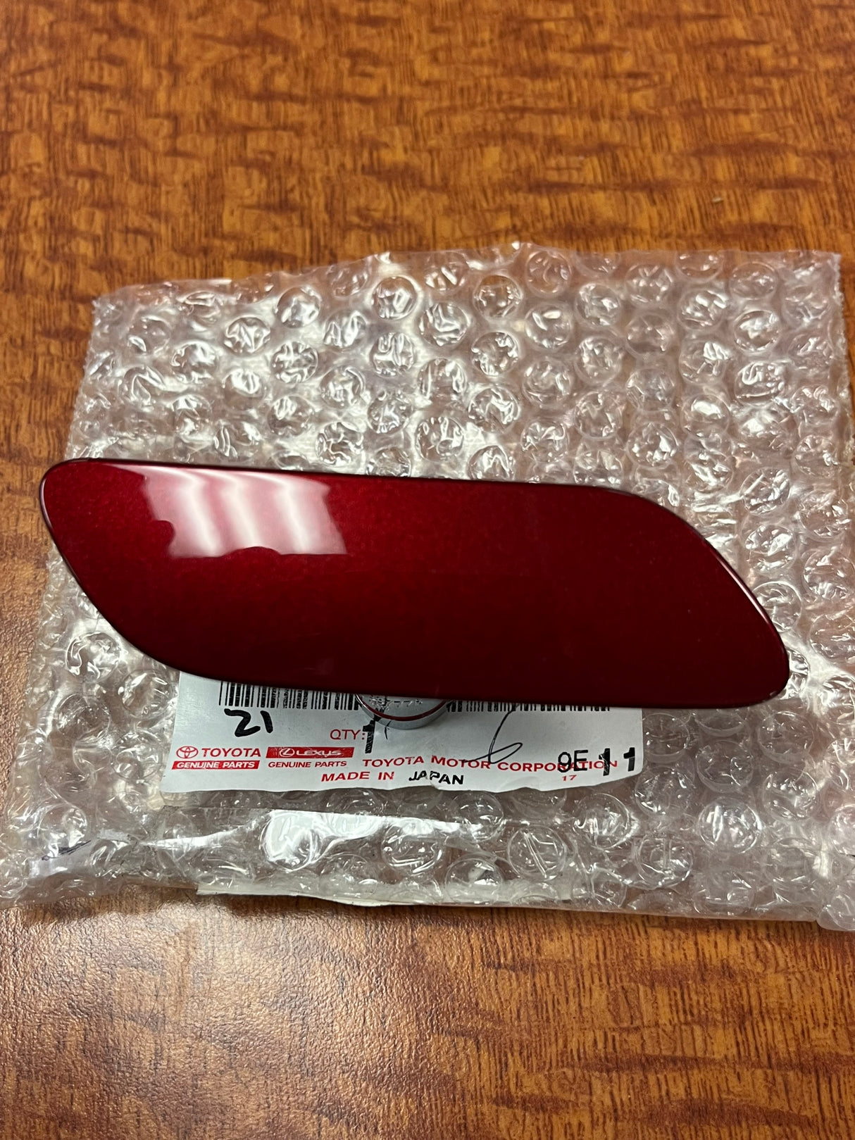 2015-2020 RC F | Red | OEM Front Bumper Cap Cover | Lexus